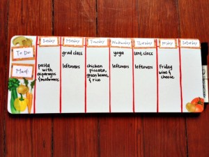 new meal board