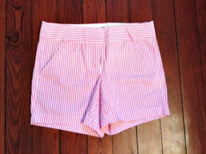 seersucker shorts